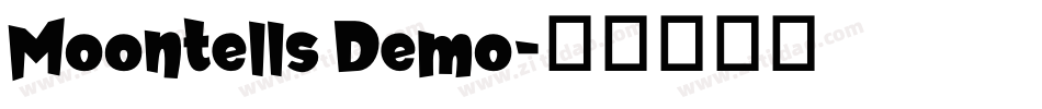 Moontells Demo字体转换